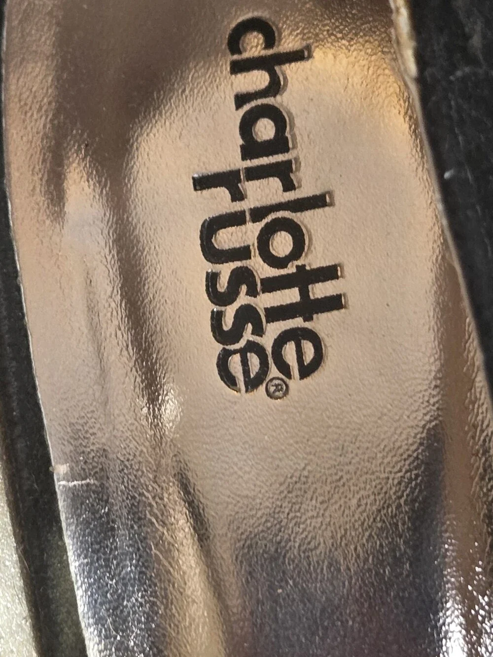 Charlotte Russe black platform